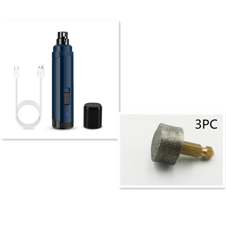 Electric Pet Nail Clipper And Grinder With Cleaning Function
