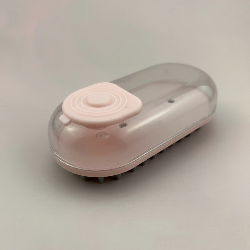 Handheld Pet Bath Massage Brush Soft Hair Cleaner