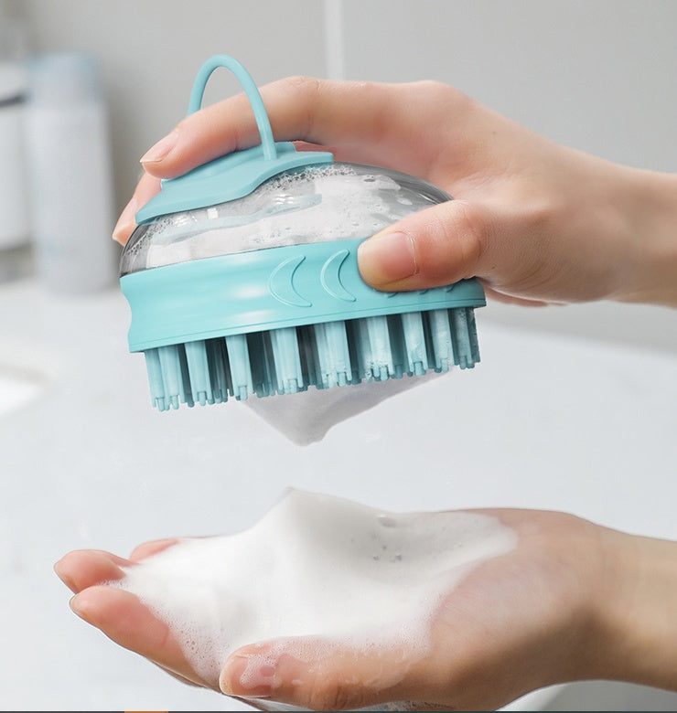 New Pet Bath Massage And Cleaning Brush