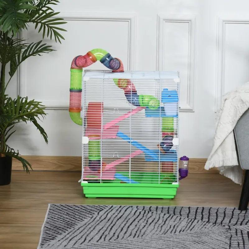 Pet Five Tier Hamster Cage Portable Travel Carrier