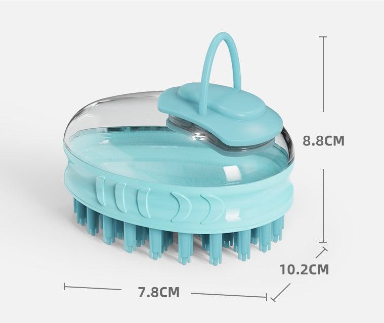 New Pet Bath Massage And Cleaning Brush