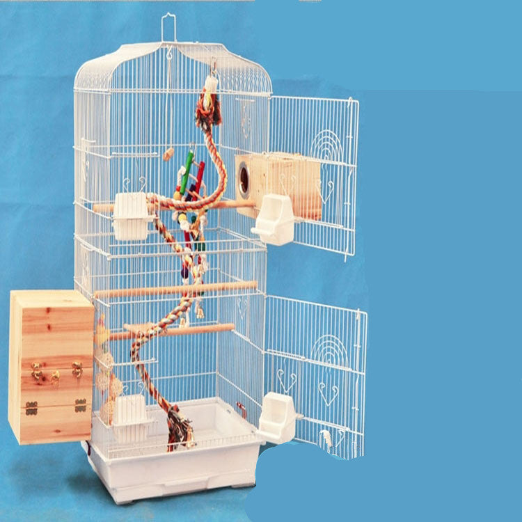 Pet Portable Wire Bird Parrot Display Cage