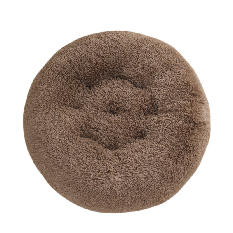 Round Plush Pet Mat Bed