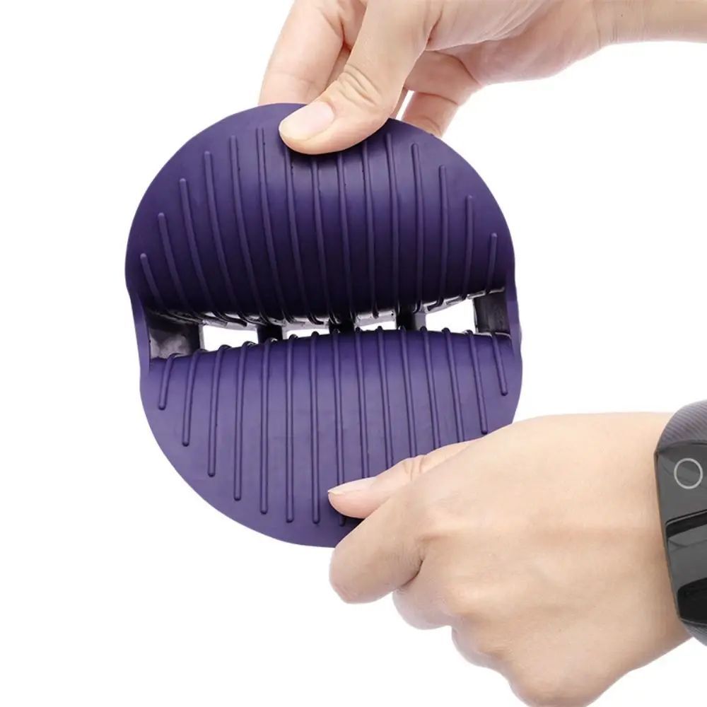 Dual-Sided Soft Bristle Pet Grooming and Shampoo Brush