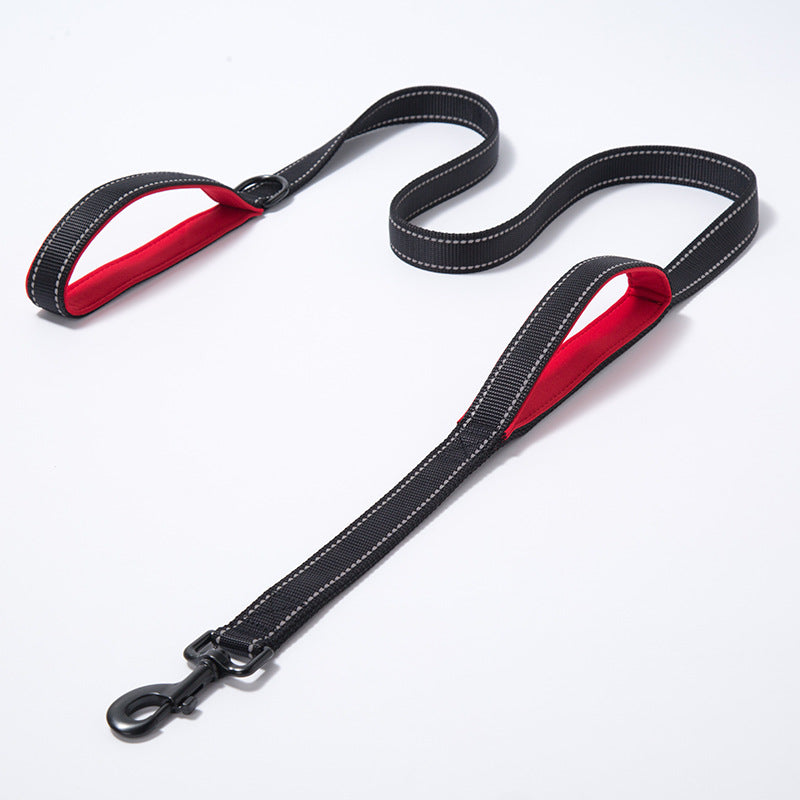 Double-Layer Reflective Nylon Pet Leash