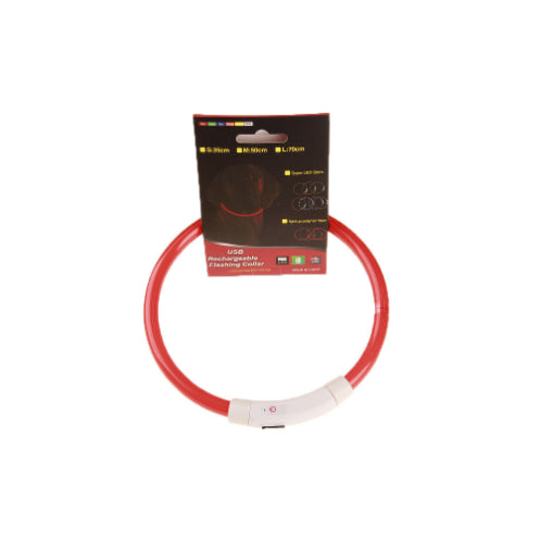 Pet USB Rechargeable LED Safety Glowing Collar