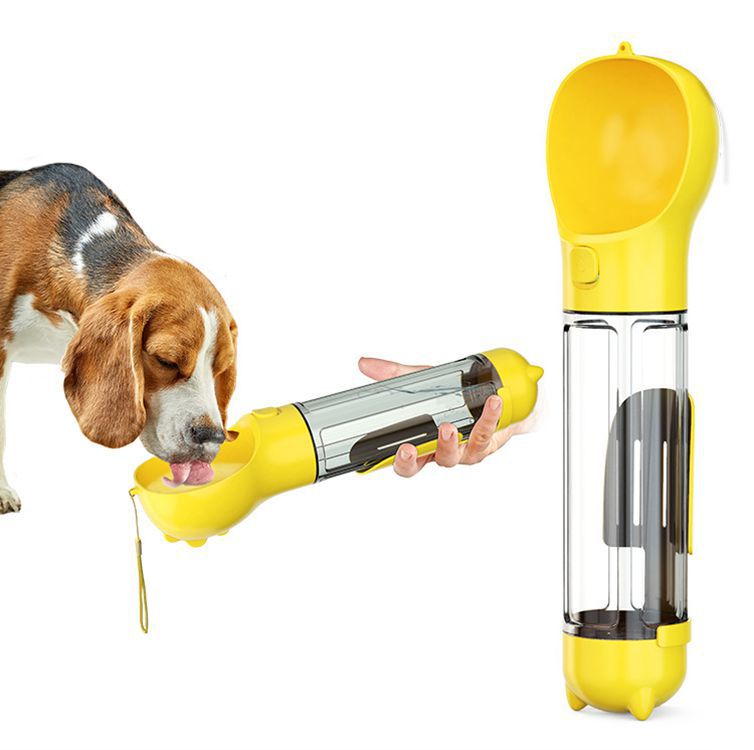 Pet Portable Multifunction Travel Water Feeder Bottle