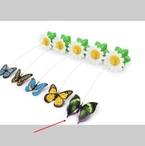 Pet Electric Automatic Rotating Flower Interactive Toy