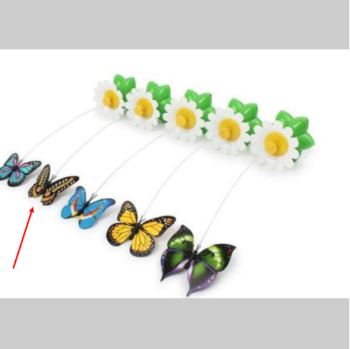 Pet Electric Automatic Rotating Flower Interactive Toy