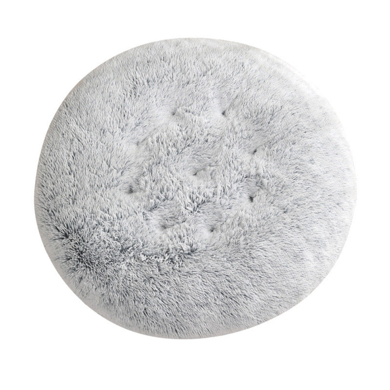 Round Plush Pet Mat Bed