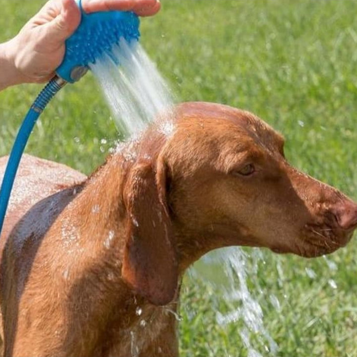 Pet Bathing Gloves Silicone Handheld Shower Massage Brush