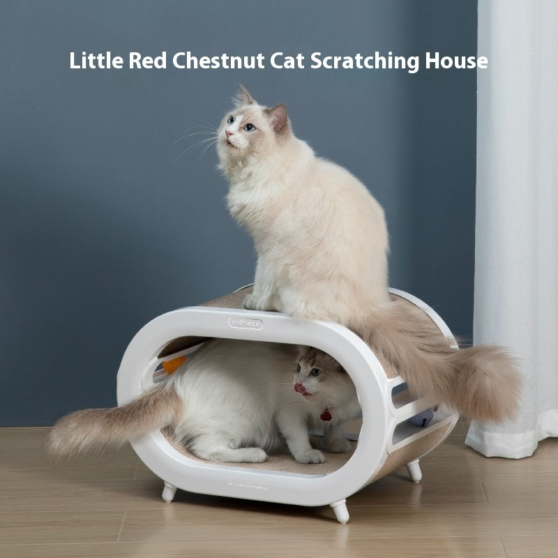 Pet Scratch Board Nest Villa Toy