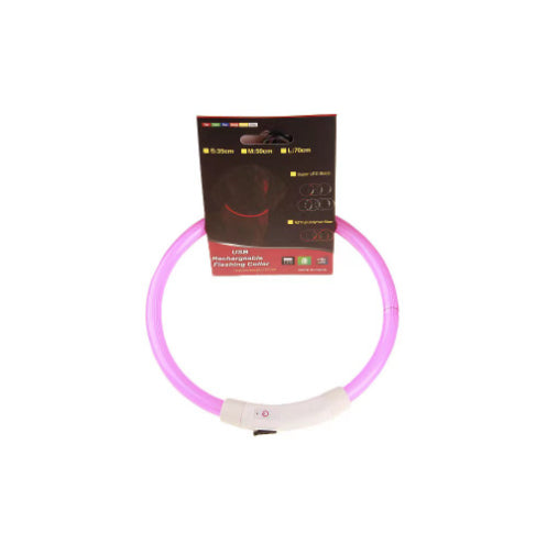 Pet USB Rechargeable LED Safety Glowing Collar