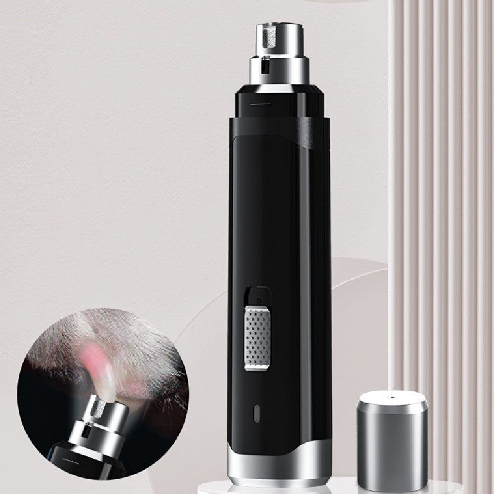 High-Power Electric Pet Nail Trimmer With USB Charging