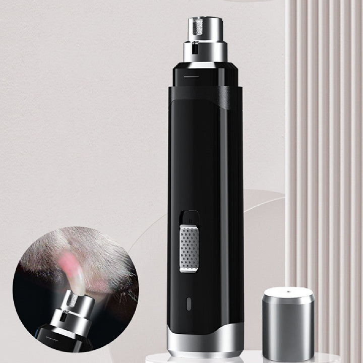 High-Power Electric Pet Nail Trimmer With USB Charging