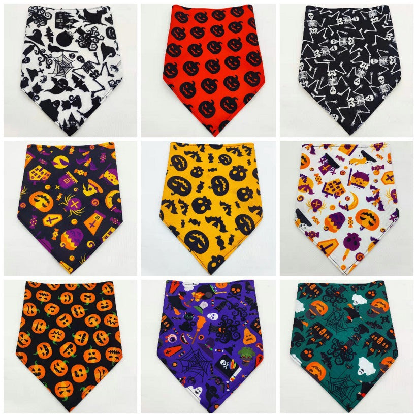 Pet Absorbent Triangle Drool Scarf Towel