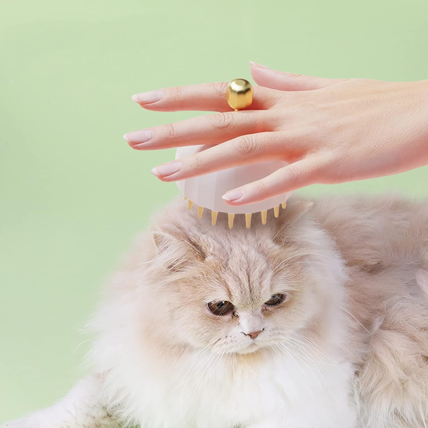 Pet Bath Massage Shampoo Brush Grooming Tool