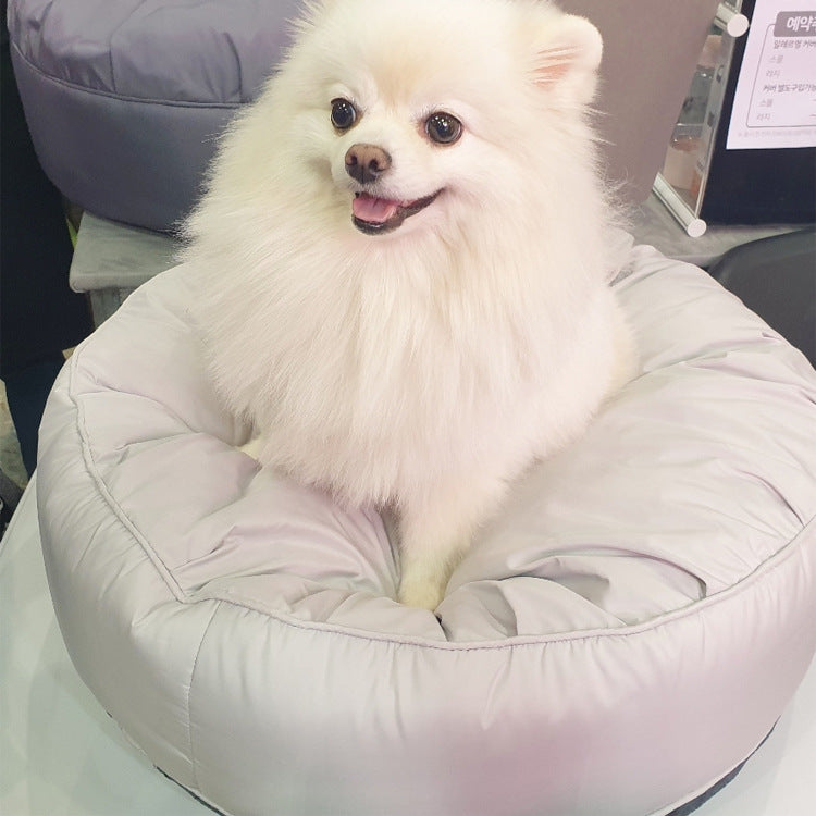 Moisture-Proof Washable Large Round Pet Bed