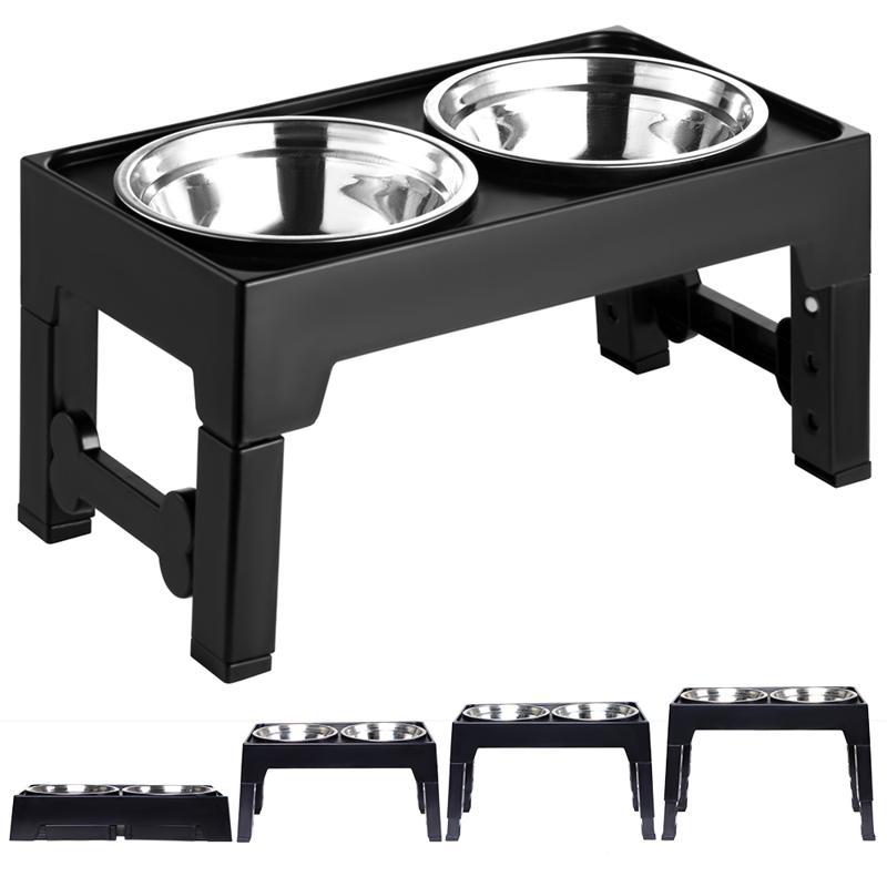 Anti-Tumble Pet Lifting Feeding Bowl With Neck Protection