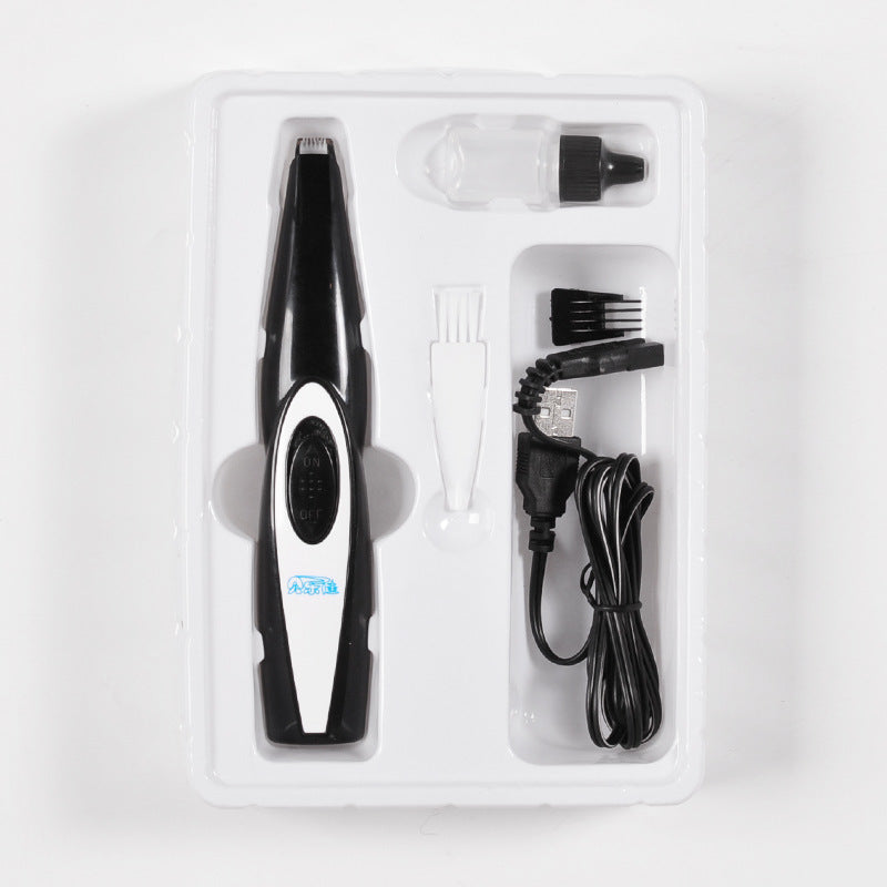 Electric USB Rechargeable Pet Nail and Hair Trimmer