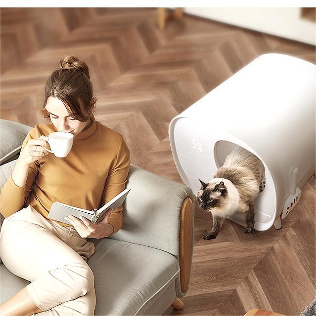 Pet Smart Extra Large Deodorant Splash-Proof Litter Box
