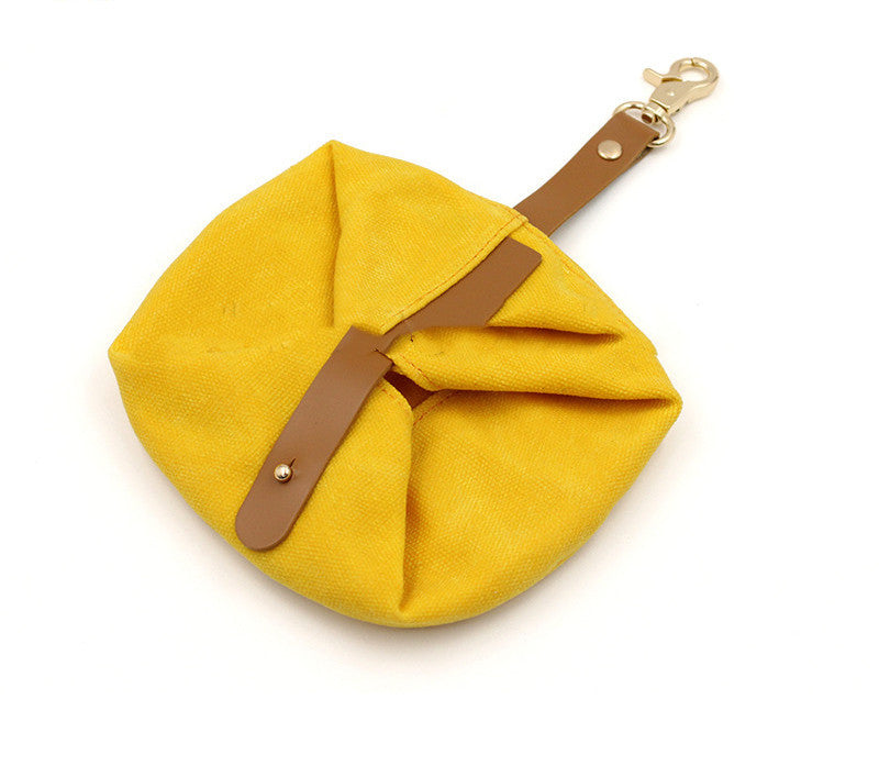 Foldable Canvas Pet Travel Feeding and Water Bowl