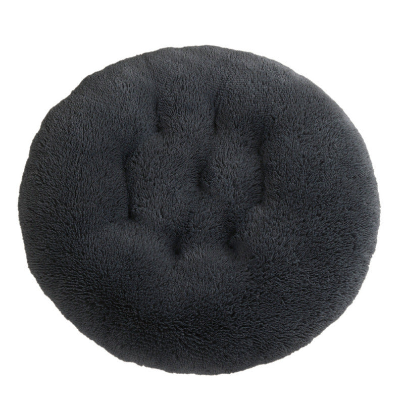 Round Plush Pet Mat Bed