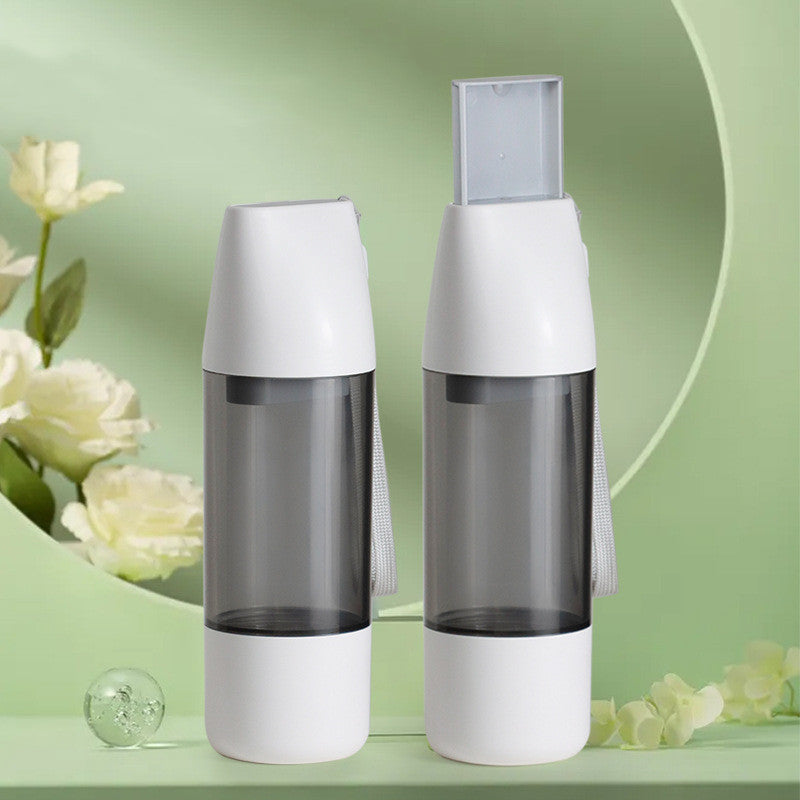 Pet Portable Water Bottle Feeder Dispenser Bowl