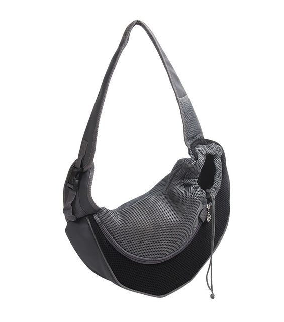 Mesh Oxford Portable Pet Travel Carrier Shoulder Bag