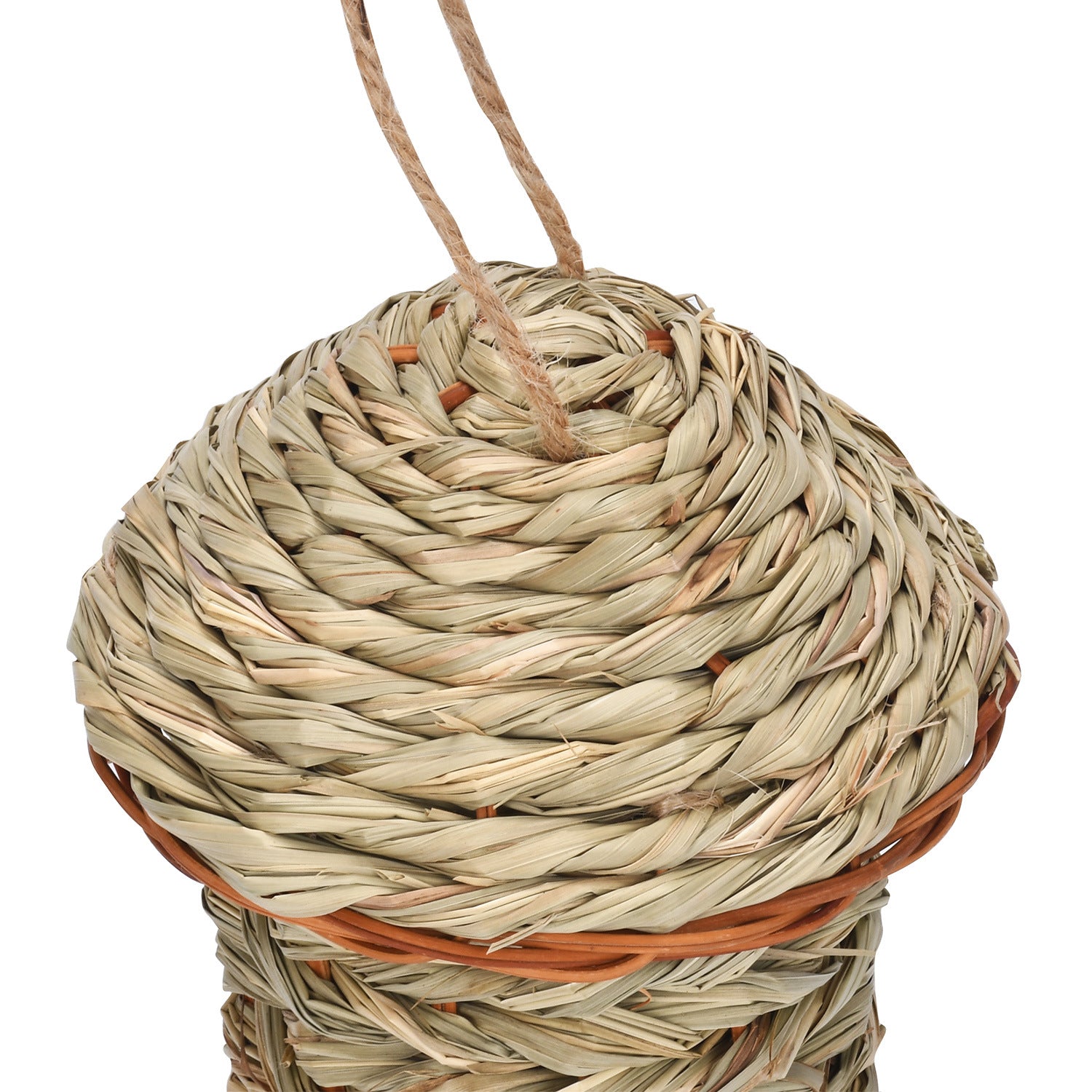 Pet Handmade Straw Bird Nest Cozy Shelter