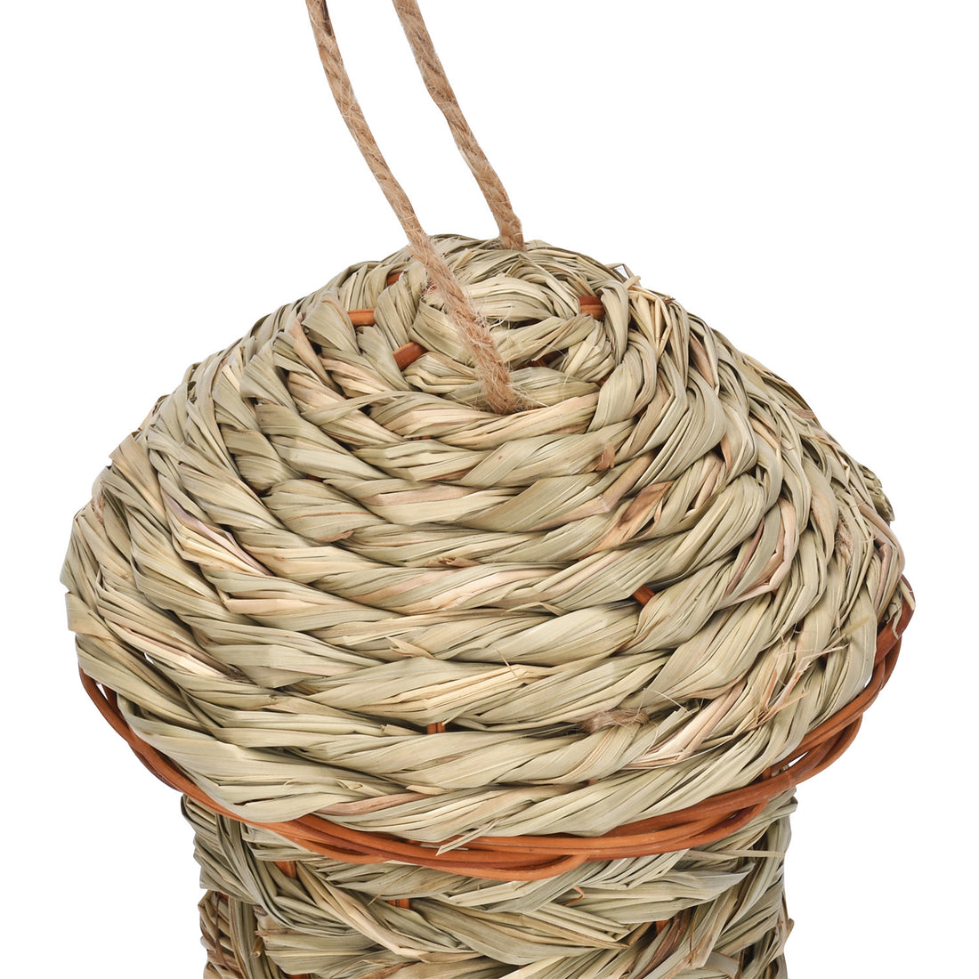 Pet Handmade Straw Bird Nest Cozy Shelter