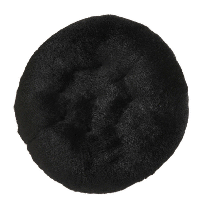 Round Plush Pet Mat Bed
