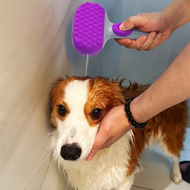Pet Shower Brush Hair Cleaning Bath Tool