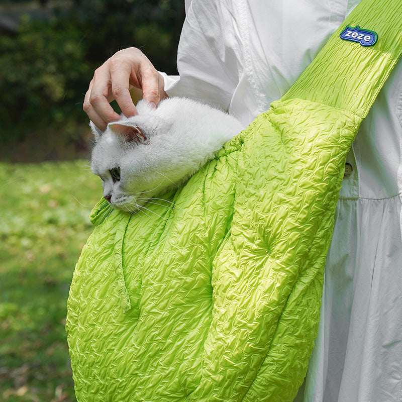 Warm Portable Small Pet Shoulder Carrier Bag