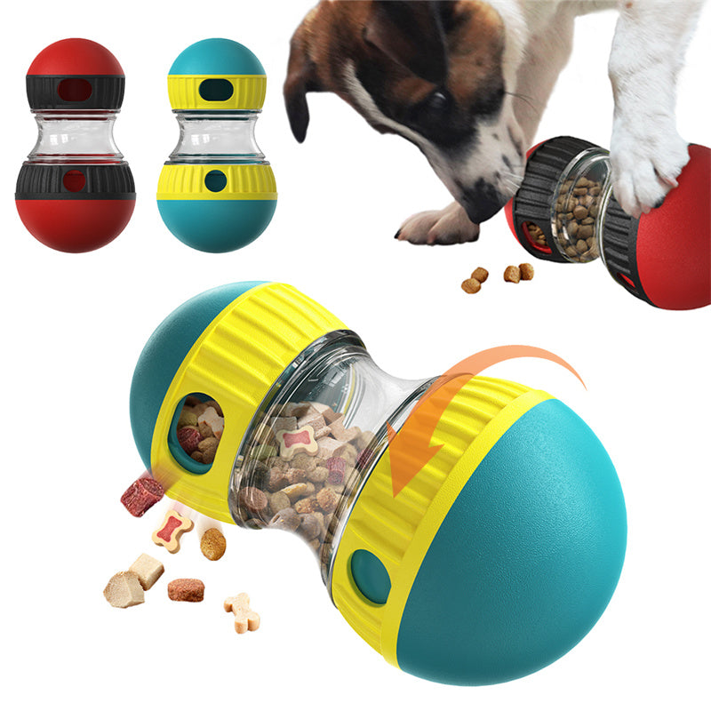 Pet Food Dispensing Tumbler Puzzle Slow Feeder Toy
