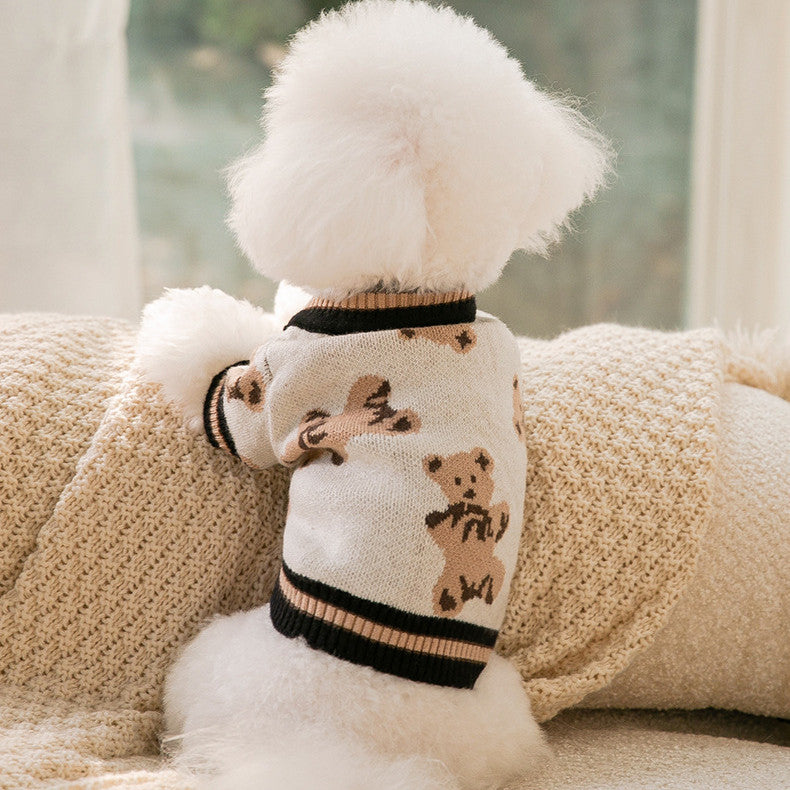 Warm Knitted Pet Sweater