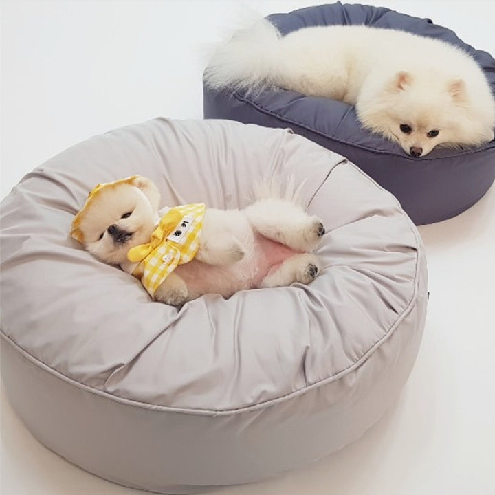 Moisture-Proof Washable Large Round Pet Bed