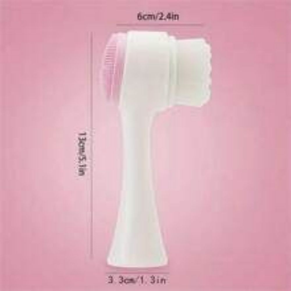 Easy-Clean Nylon Pet Paw Grooming and Massage Brush