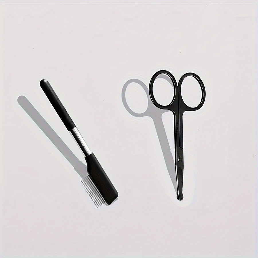 Pet Eye Grooming Brush With Tear Stain Remover And Comb