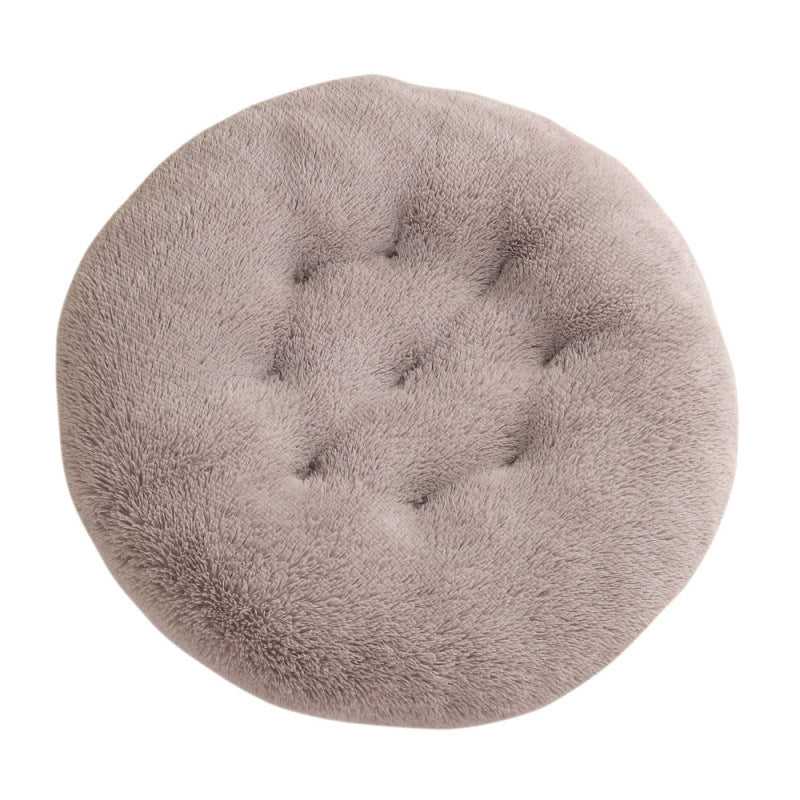 Round Plush Pet Mat Bed