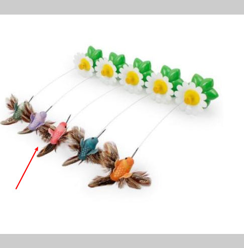 Pet Electric Automatic Rotating Flower Interactive Toy