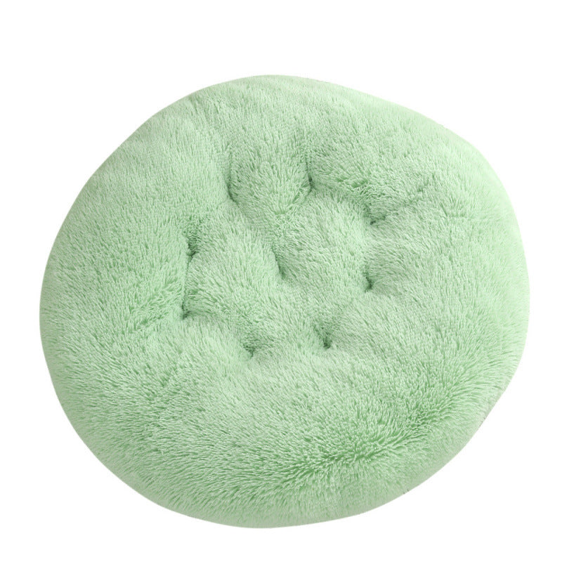 Round Plush Pet Mat Bed