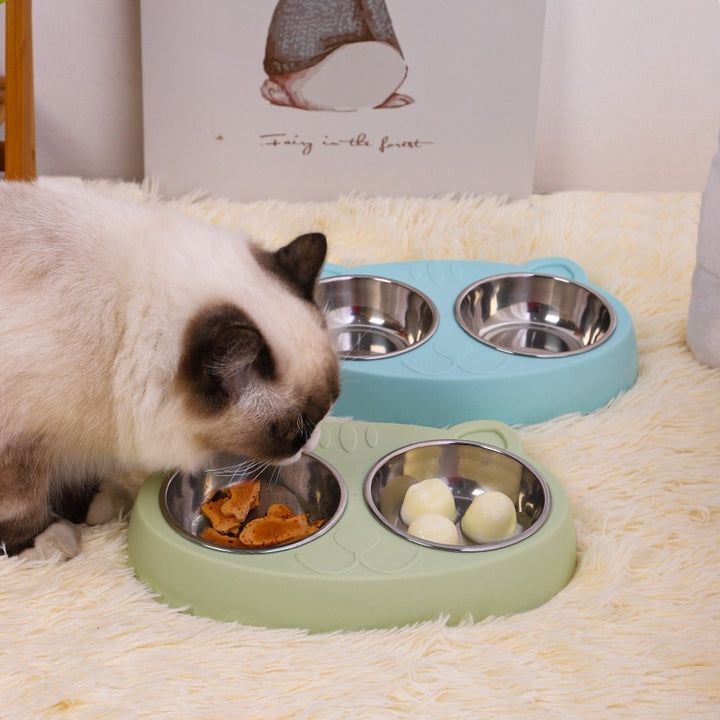 Pet Food and Water Feeding Bowl