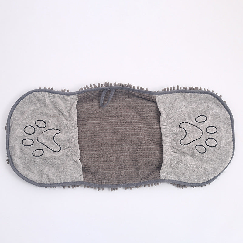Chenille Absorbent Pet Bath Towel