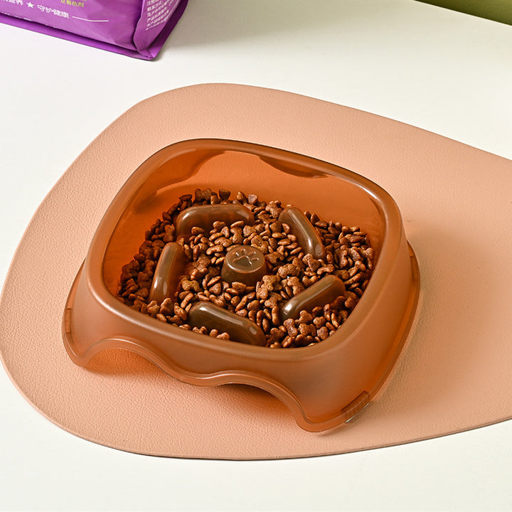 Slow Feed Anti-Choking Pet Water and Food Bowl