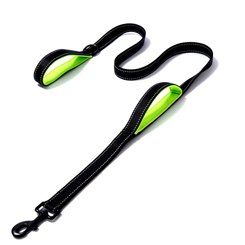 Double-Layer Reflective Nylon Pet Leash