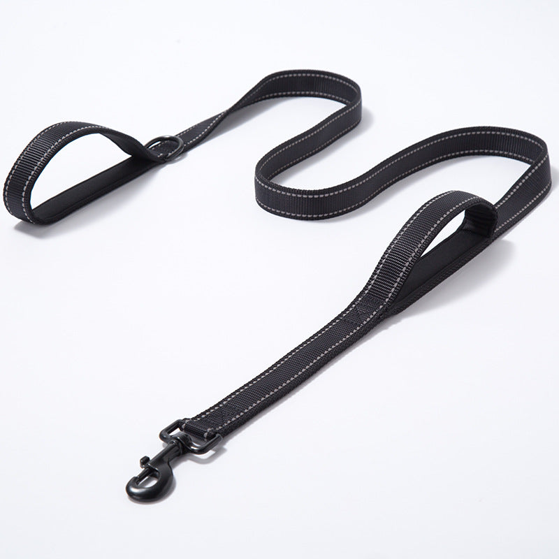 Double-Layer Reflective Nylon Pet Leash