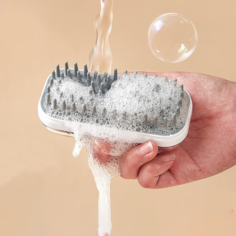 Silicone Pet Bath Brush Massage Foam Cleaning Tool