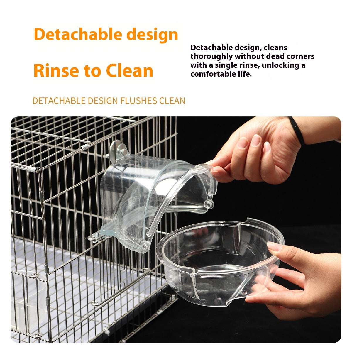 Pet Plug-In Parrot Bird Bathtub Bathing Tray