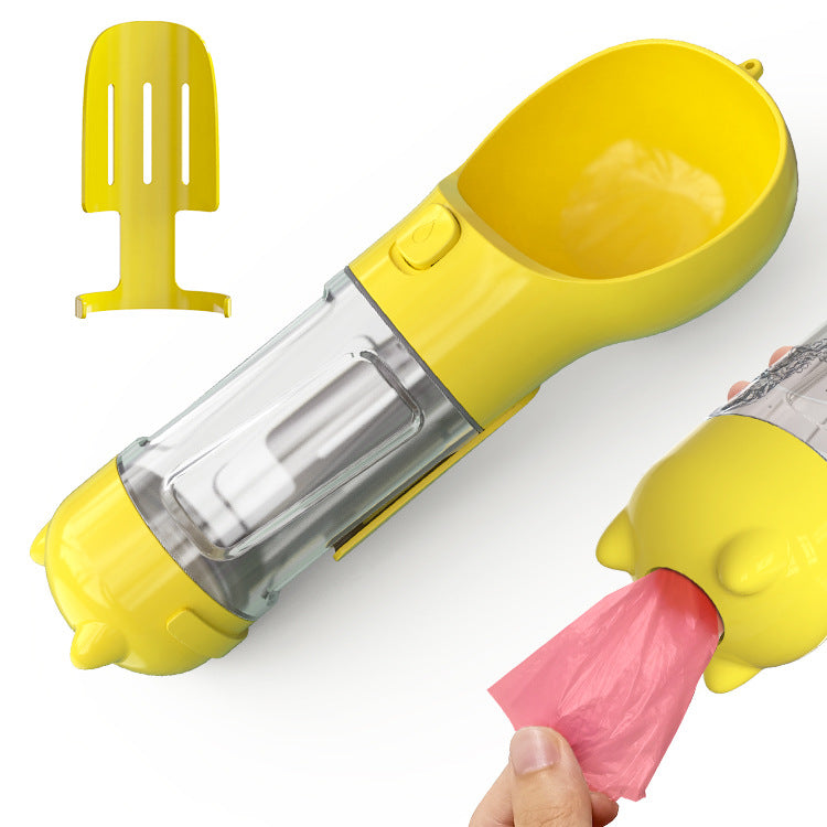 Pet Portable Multifunction Travel Water Feeder Bottle
